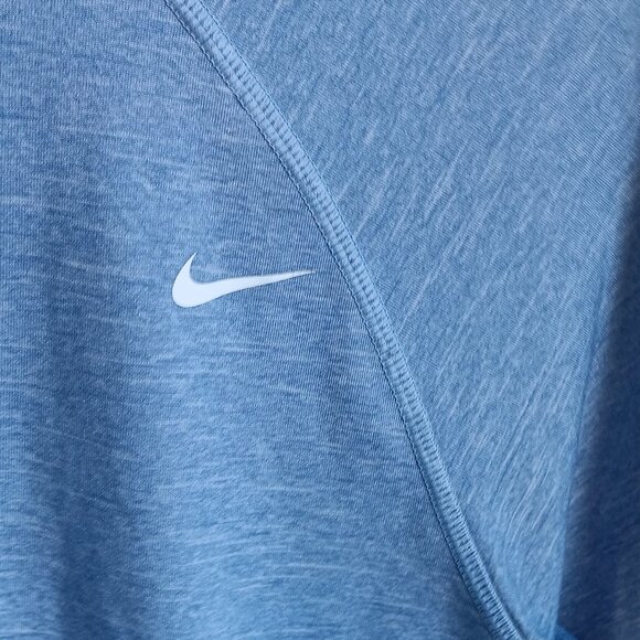 Mens Nike Blue Dri-Fit Moisture Wicken Size‎ Small Active wear T-Shirt C30 - Picture 4 of 6